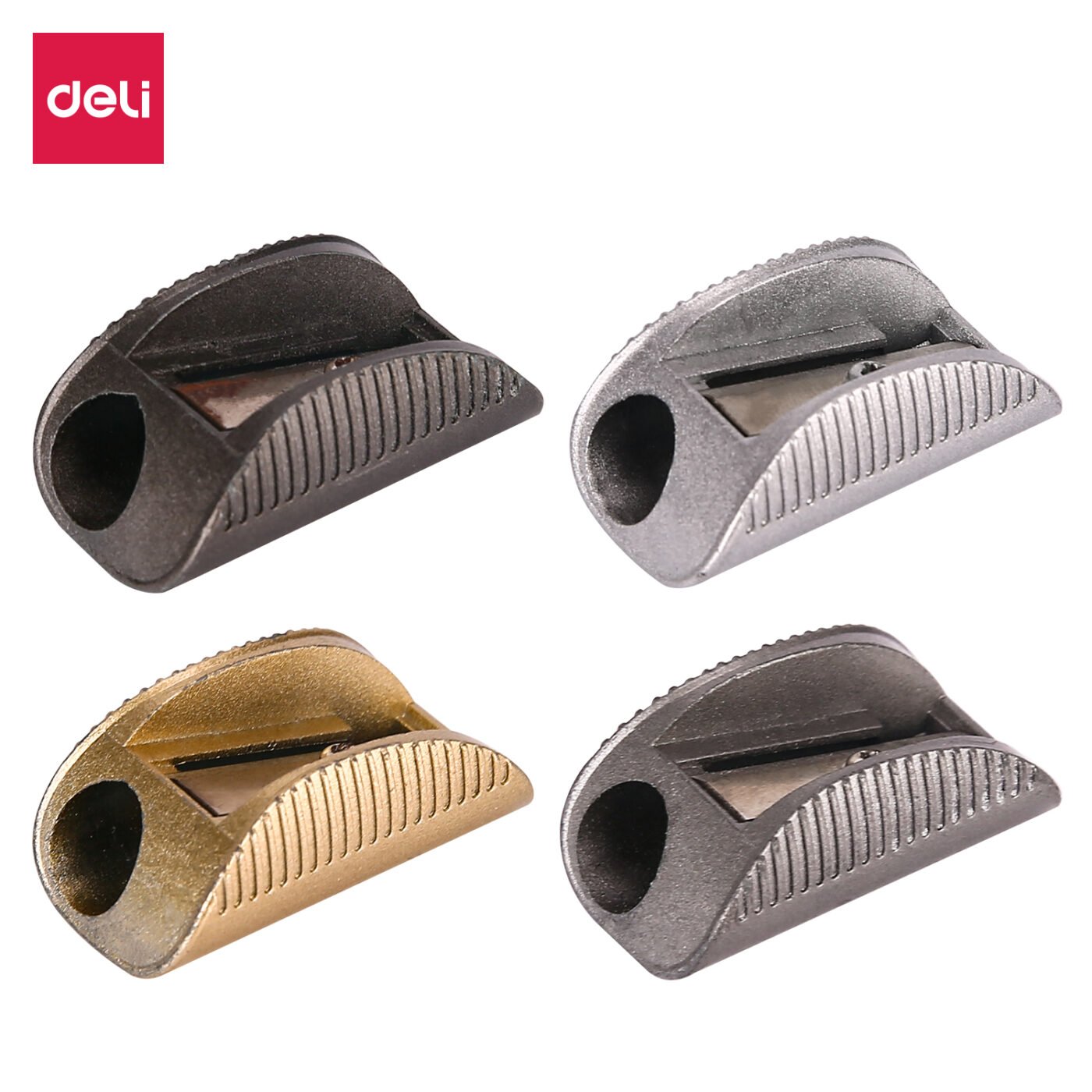 ER01700-1 ديلي مبراة معدن - زنك - ألوان ميتاليك - ER01700